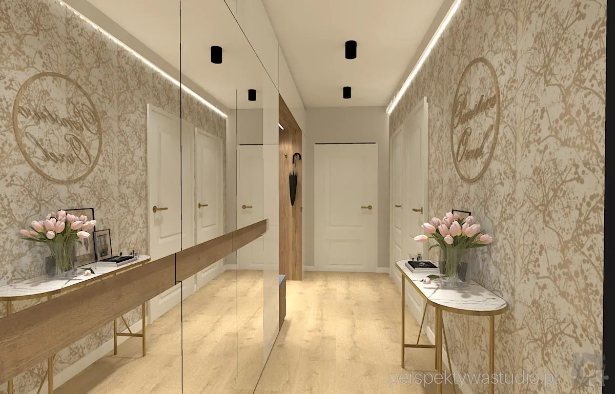 projektant wnetrz Lublin perspektywastudio.pl projekt salonu z aneksem orle gniazdo 1