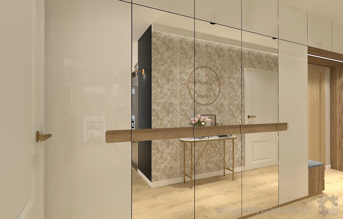 projektant wnetrz Lublin perspektywastudio.pl projekt salonu z aneksem orle gniazdo 5