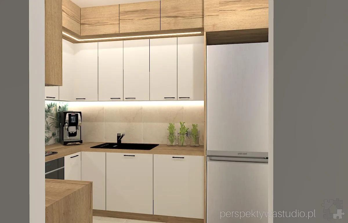 projektant wnetrz Lublin perspektywastudio.pl projekt salonu z aneksem skrot 5