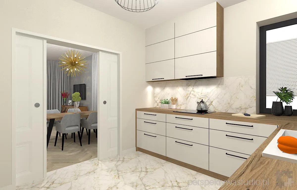 projektant wnetrz Lublin perspektywastudio.pl projekt salonu z aneksem sunray 14