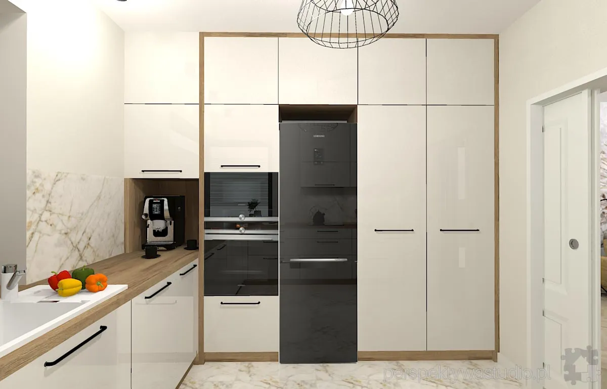 projektant wnetrz Lublin perspektywastudio.pl projekt salonu z aneksem sunray 19