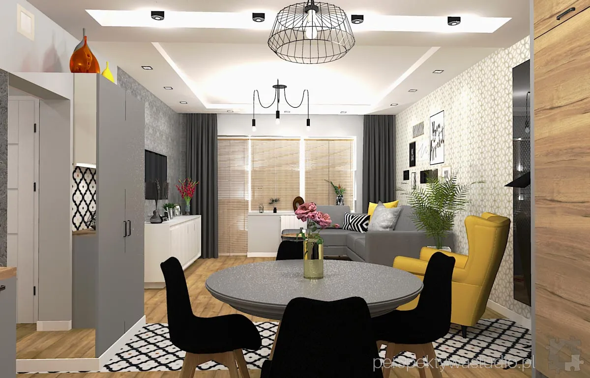 projektant wnetrz Lublin perspektywastudio.pl projekt salonu z aneksem tuti fruti 13 projektant wnetrz Lublin perspektywastudio.pl projekt salonu z aneksem tuti fruti 13