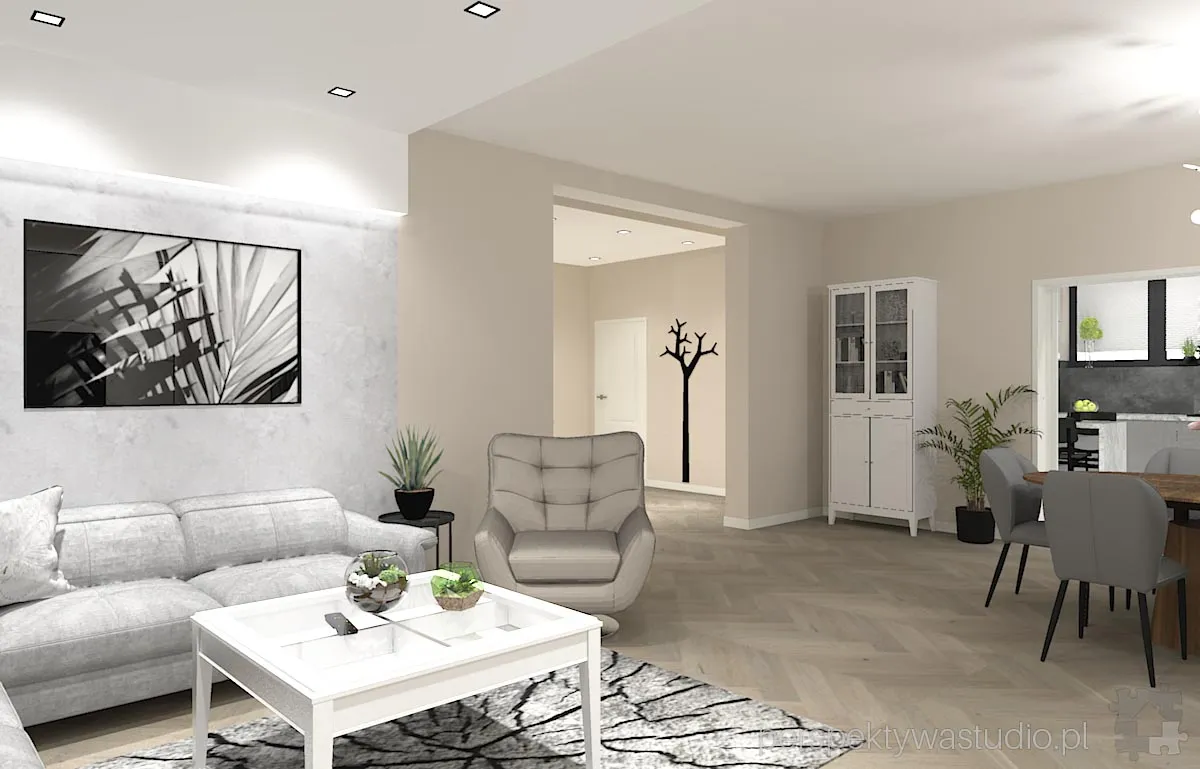 projektant wnetrz Lublin perspektywastudio.pl projekt salonu z aneksem windy 18 projektant wnetrz Lublin perspektywastudio.pl projekt salonu z aneksem windy 18