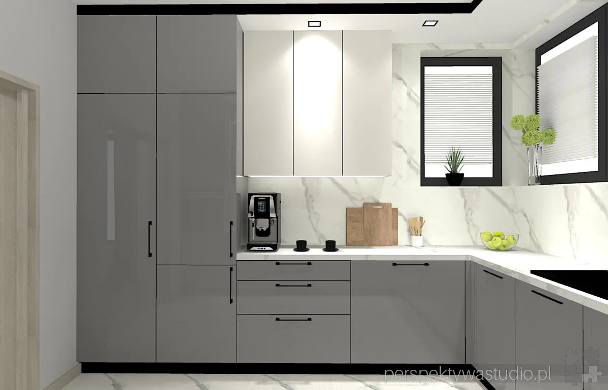 projektant wnetrz Lublin perspektywastudio.pl projekt salonu z aneksem x y z 16