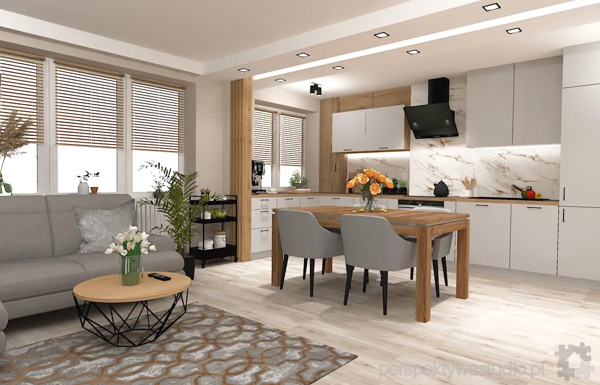 projektant wnetrz Lublin perspektywastudio.pl projekt salonu z aneksem zero home 9 projektant wnetrz Lublin perspektywastudio.pl projekt salonu z aneksem zero home 9