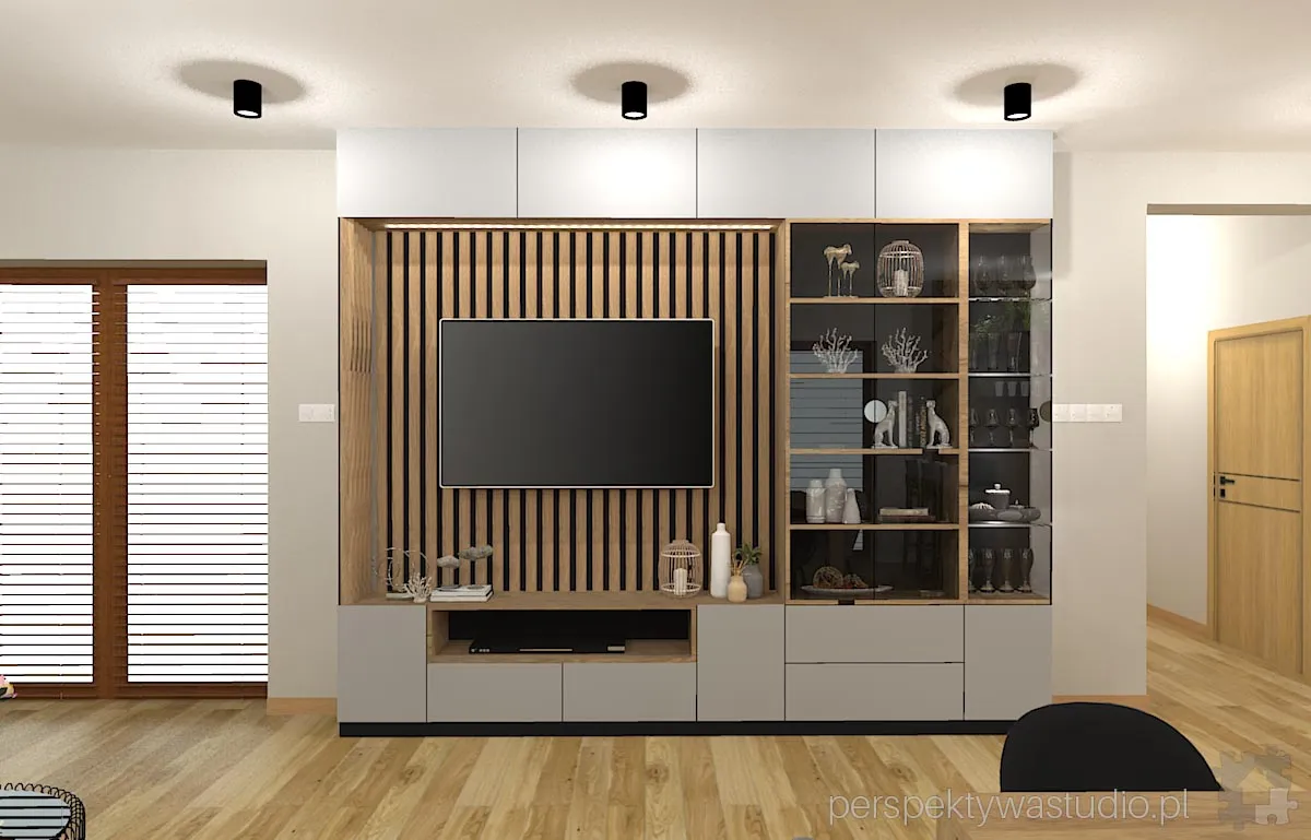 projektant wnetrz Lublin perspektywastudio.pl projekt salonu z aneksem zurawi taniec 8