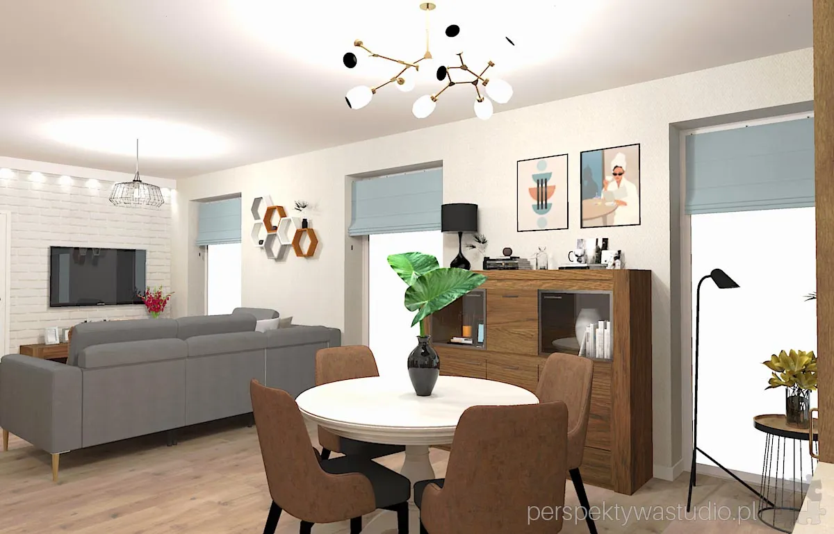 projektant wnetrz Lublin perspektywastudio.pl projekt salonu z aneksem zygzak 7 projektant wnetrz Lublin perspektywastudio.pl projekt salonu z aneksem zygzak 7