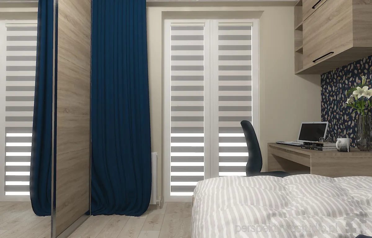 projektant wnetrz Lublin perspektywastudio.pl projekt sypialni dobranoc 1