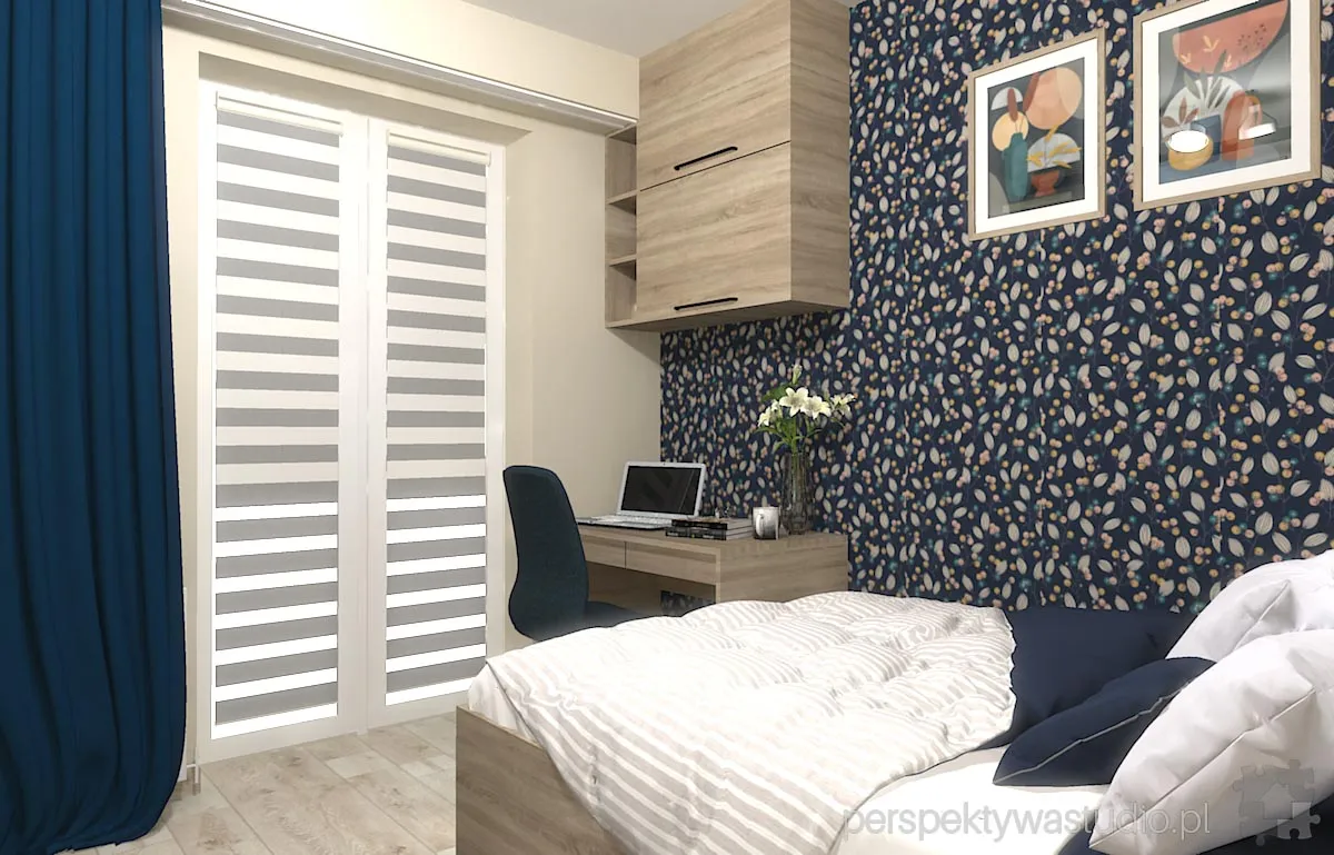 projektant wnetrz Lublin perspektywastudio.pl projekt sypialni dobranoc 2