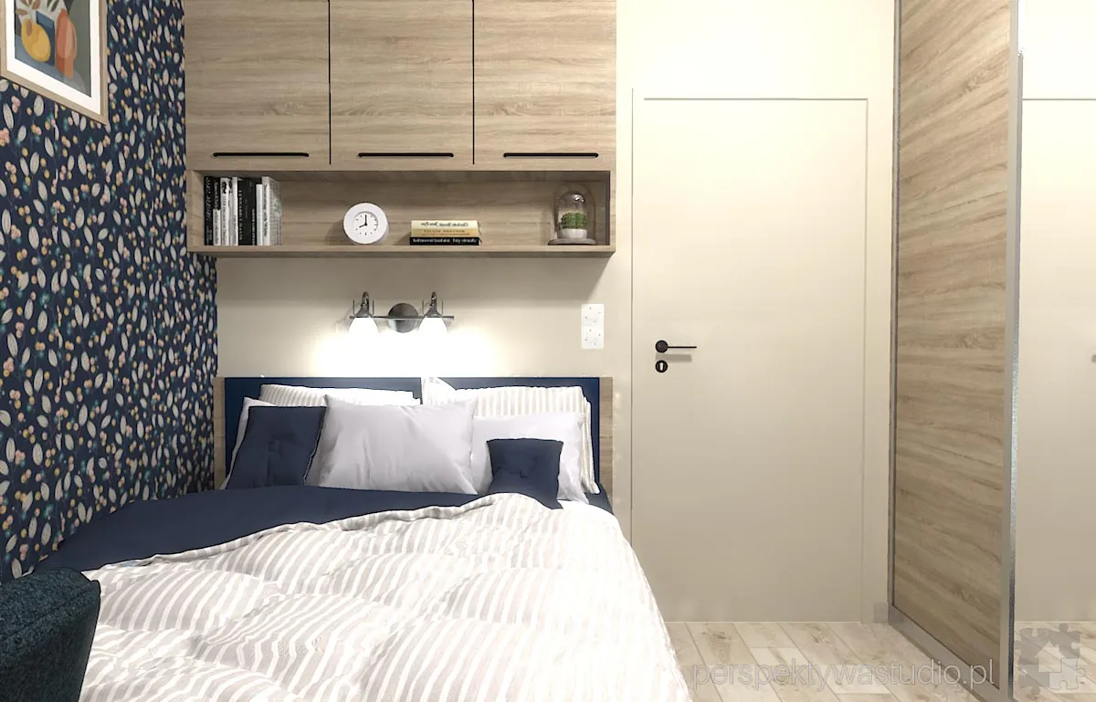 projektant wnetrz Lublin perspektywastudio.pl projekt sypialni dobranoc 7