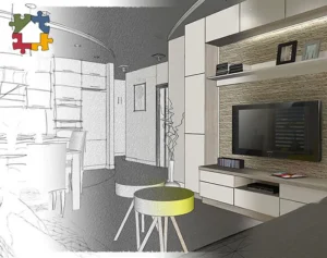 projekt kompleksowy Perspektywa Studio projektowanie wnetrz Lublin