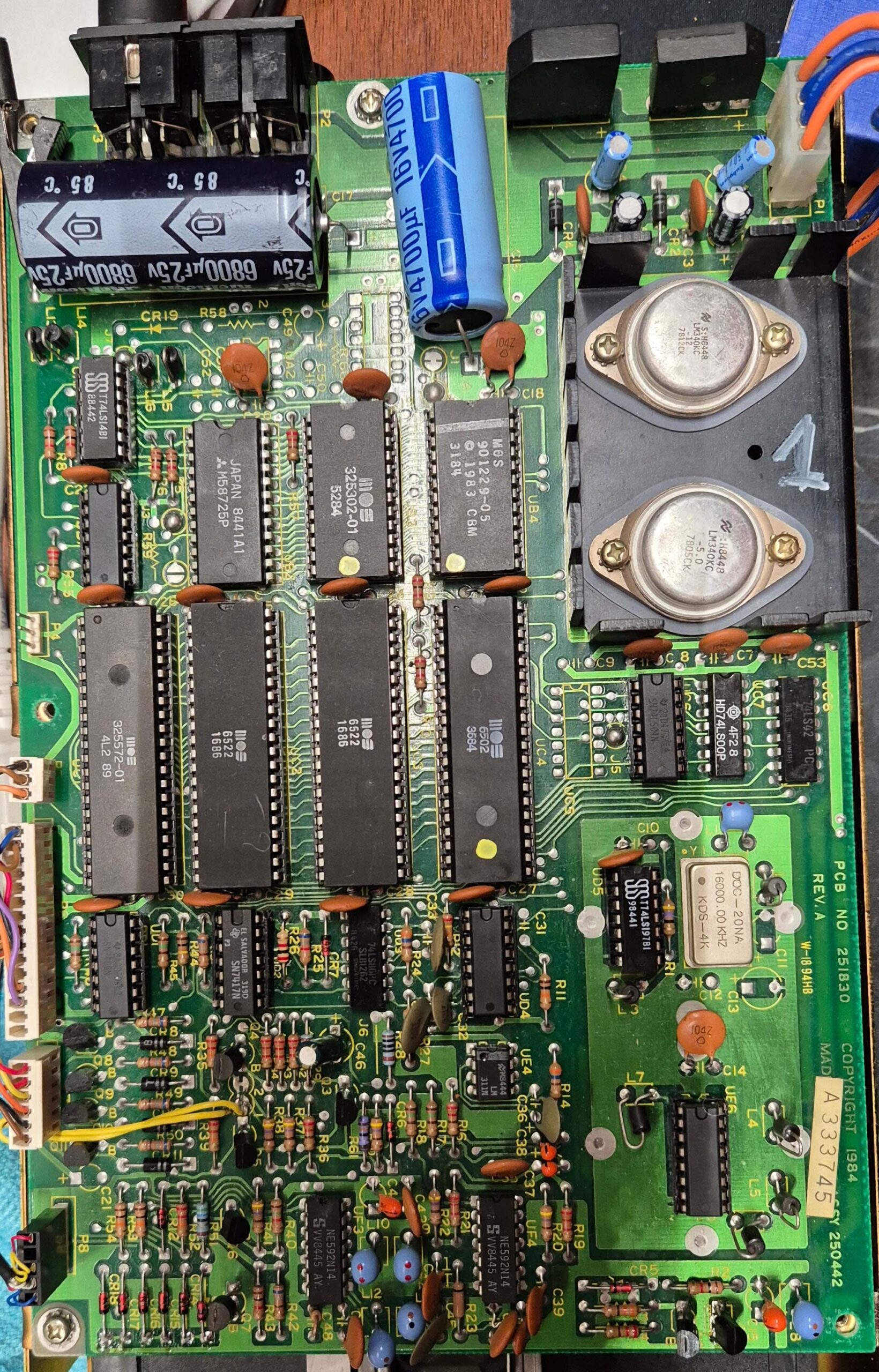 COMMODORE 1541 top DISK DRIVE